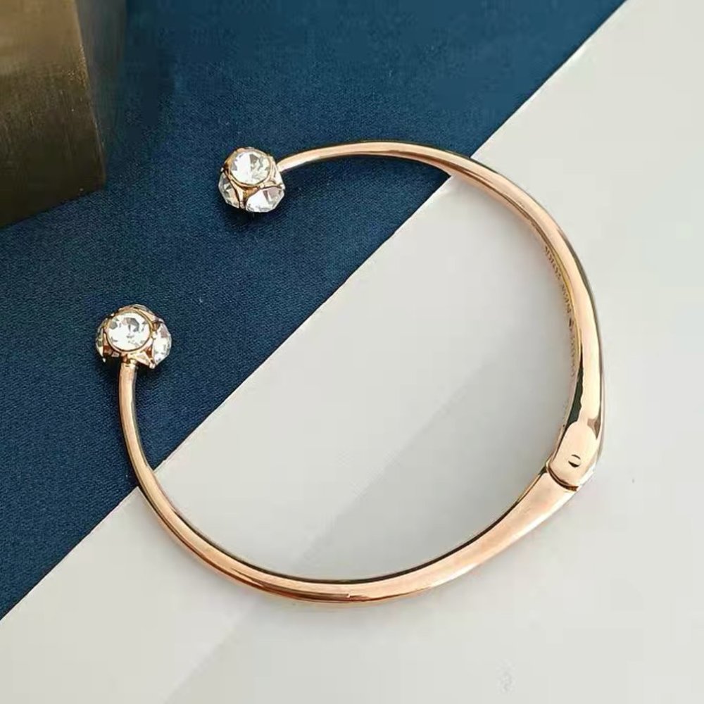 Kate Spade Time To Shine Open Hinged Cuff Bracelet - Picture 2 of 5